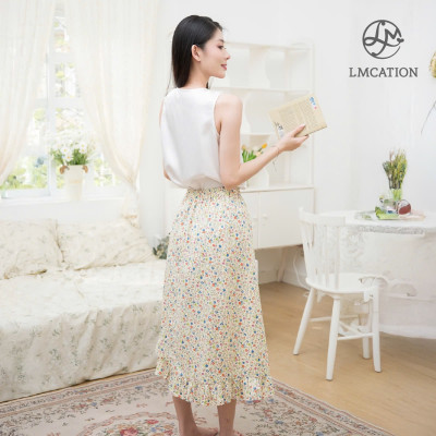 Chân váy bèo hoa nhí LMcation Camila - hoa nhí vàng