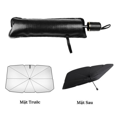 Dù che nắng kính lái ô tô densu, ô rèm chắn chống nắng bảo vệ nội thất oto xe hơi 4,5,7 chỗ, xe bán tải