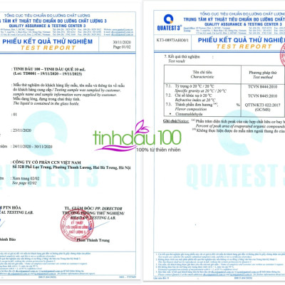 TINH DẦU QUẾ - HƯƠNG THƠM ÂM ÁP, KHỬ MÙI HÔI - 10ml