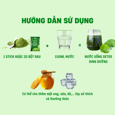 Bột Rau Má Nguyên Chất OneLife ( 100gr )