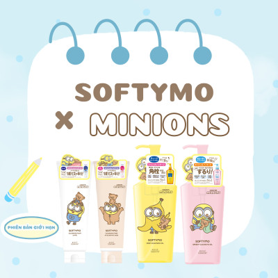 Phiên Bản Giới Hạn Minions Dầu Tẩy Trang Làm Sạch Sâu Kose Softymo Deep Cleansing Oil 240 mL