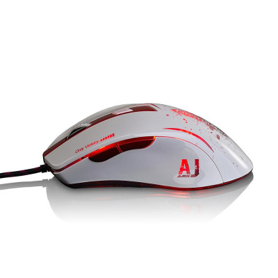 Chuột có dây Ajazz AJ100 6 phím A98001600/300/600/600/800 DPI sặc sỡ sắc màu