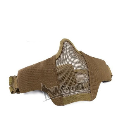 Mặt nạ dây_bảo vệ nửa mặt_thoáng khí_chiến thuật