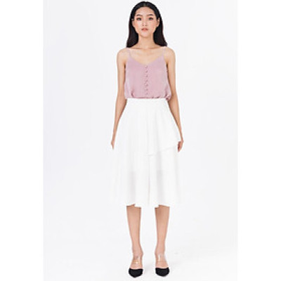 De Leah - Áo 2 Dây Cúc Bọc H