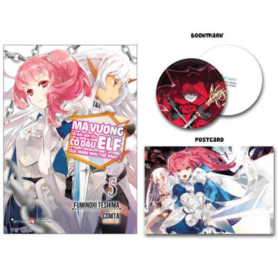 Sách - Ma Vương Tôi Đây Nên Yêu Cô Dâu Elf Của Mình Như Thế Nào? - Tập 5 - Tặng Kèm Bookmark + Postcard