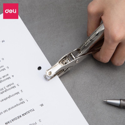 Kìm Bấm Đục Lỗ Giấy Refill Dụng Cụ Bấm Lỗ Giấy Làm Sổ Còng Cầm Tay Tiện Lợi - E0114