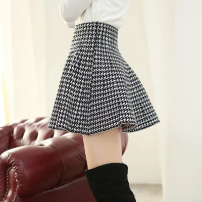 Chân váy xòe chữ A lưng cao thiết kế mới dona21102001