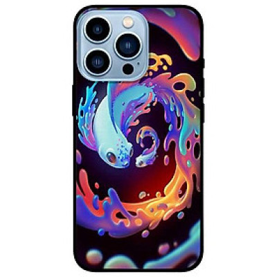Ốp lưng dành cho Iphone 13 Mini - Iphone 13 - Iphone 13 Pro -  Iphone 13 Pro Max - Cá Trắng Đủ Màu