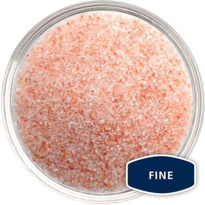 Muối hồng Himalaya 600gram Ông Chà Và (Hạt nhỏ 0.2 - 0.5mm)-Dạng hũ-Himalayan Pink Salt