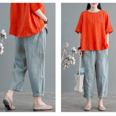 Áo kiểu nữ form rộng fullsize M đến 2XL, áo đũi nữ thêu hoa họa tiết dễ mix đồ Haint Boutique ALe17