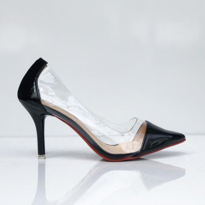 Giày nữ da bóng cao gót hot trend  trẻ trung năng động 21366