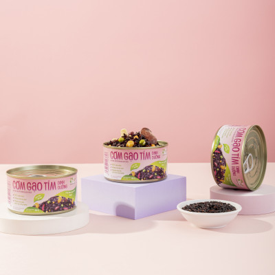 Cơm gạo tím dinh dưỡng ăn liền TÂM MINH FOODS