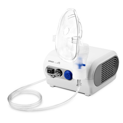 Combo 2 Trong 1 Máy Xông Mũi Họng Omron NE-C28 + 1 Nhiệt Kế Điện Tử Omron MC-246