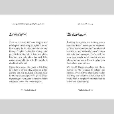 Combo 5 sách song ngữ Việt - Anh: Youth +  Summer + A Hug + Grow Up + Being Yourself