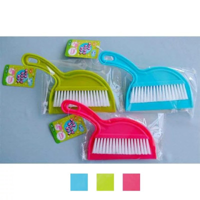 Bộ chổi & xẻng hót rác Mini cán cong Seiwa Pro (Giao màu ngẫu nhiên) - Hàng nội địa Nhật Bản nhập khẩu chính hãng