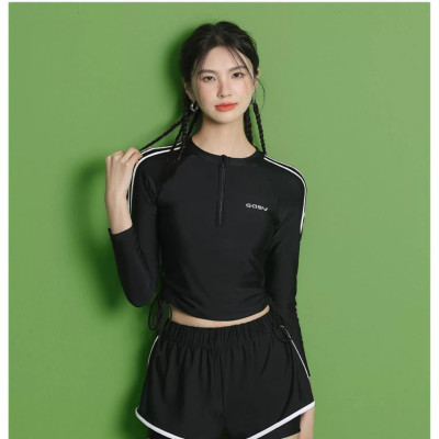 Bikini đồ bơi nữ kín đáo đồ bơi nữ tay dài-quần đùi