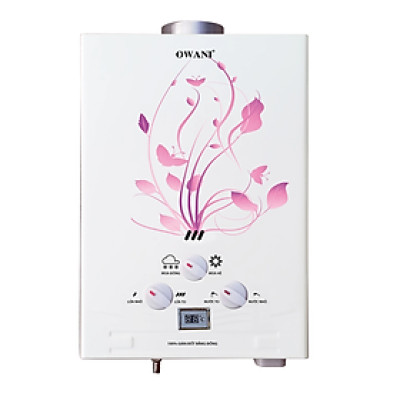 Bình Tắm Dùng Gas OWANI D-322 Ống Đồng 8MM - Hàng Chính Hãng