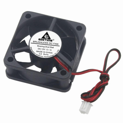 1 Quạt Tản Nhiệt Dc 12v 2pin 5cm 50mm X 20mm 5020