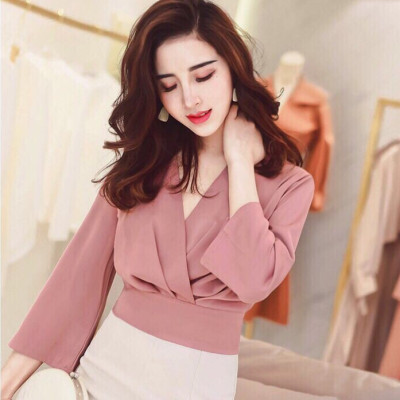 Áo kiểu bo ly thời trang