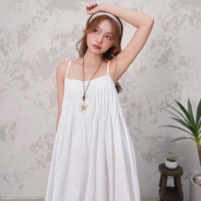 Đầm váy maxi dáng dài nữ tính thích hợp dạo phố Anne Miều Est.2013