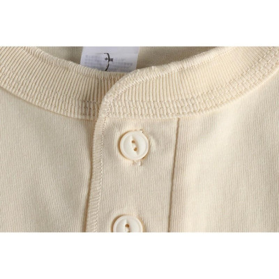 Áo thun cổ trụ 300G phong cách Retro_dã ngoại