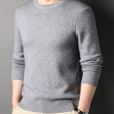 Áo len nam cổ tròn dệt kim công sở LNA20