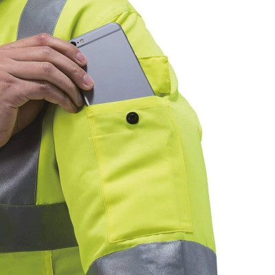 ÁO KHOÁC LÀM MÁT DÙNG PIN SIZE M (BL)(18V-12V MAX) (KHÔNG KÈM PIN VÀ ĐẾ SẠC) MAKITA DFJ214ZM - HÀNG CHÍNH HÃNG