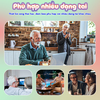 Tai nghe trợ thính không dây cho người già FUNMIC EN-D19 - Dòng cao cấp