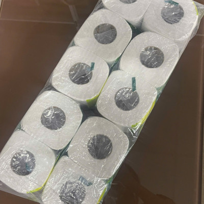 Khăn Giấy Vệ Sinh Anan 10 Cuộn Khăn Giấy Khô Đa Năng 2 Lớp