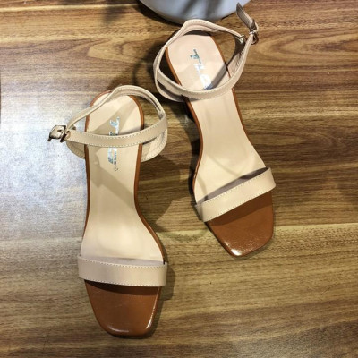 Sandal cao gót nữ da cao cấp hot trend  trẻ trung năng động 21283