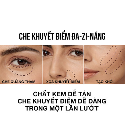 Bút Cushion Che Khuyết Điểm Đa Năng Instant Age Rewind Eraser Multi-use Concealer Maybelline New York 6ml