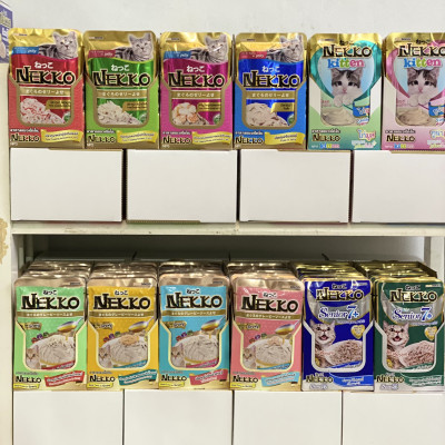 NEKKO Chính Hãng Công Ty - Pate Mèo vị Ngẫu Nhiên [JELLY/Gravy]