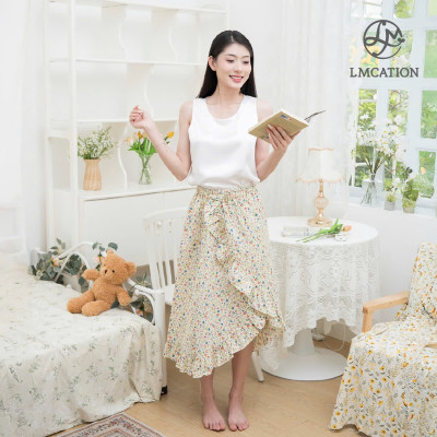 Chân váy bèo hoa nhí LMcation Camila - hoa nhí vàng