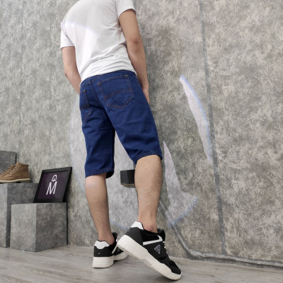 Quần short jean nam MĐ Q391 xanh nhạt