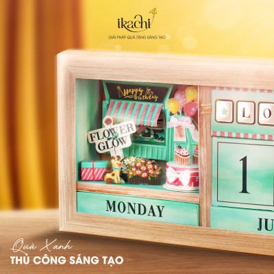 Hộp quà tặng cao cấp IKACHI - HÀNH TRÌNH HẠNH PHÚC - Hộp quà tặng có thể thay đổi thông điệp tạo dấu ấn cá nhân