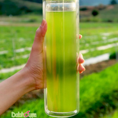 Bột rau má hữu cơ nguyên chất sấy lạnh Dalahouse - Giải độc, mát gan, thanh nhiệt cơ thể, giảm mụn, đẹp da