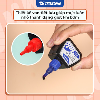 Bộ  6 Mực bút lông dầu Thiên Long PMI-01