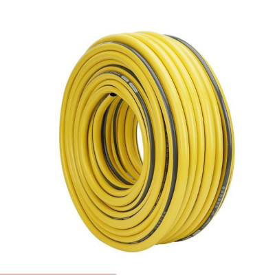 Bộ dây vòi xịt nước rửa xe, tưới cây . tăng áp 3 lần, loại 7m, 10m 206701 đầu đồng, cút, nối đen