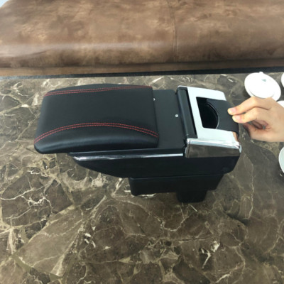 Hộp tỳ tay ô tô,xe hơi cao cấp JDZX-SZK dùng cho xe Suzuki Swift, kích thước đế ốp vào 7*7cm,rất chắc chắn mà không phải chế khoét đục đẽo đến nguyên bản của xe