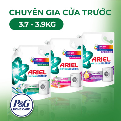 Nước Giặt ARIEL Cửa Trước Bền Màu Hương Hoa Oải Hương Túi 3.7 KG