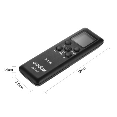 Điều khiển từ xa Godox RC-A6 Truyền dẫn không dây 2.4GHz 32 kênh 16 nhóm Thay thế cho Godox SL150II SL200II