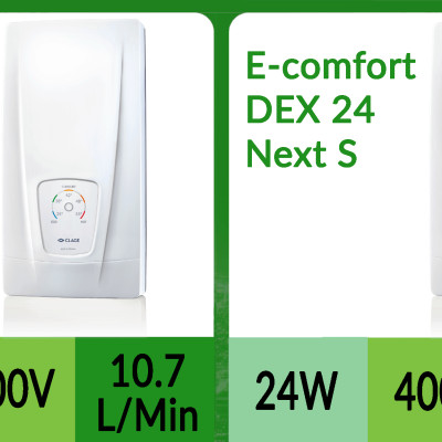 Máy nước nóng tức thì E-Comfort DEX Next S - Hàng chính hãng