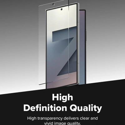 Bộ 2 Miếng Dán cường lực kèm khung dán Samsung Galaxy Z Fold 7 Kai.N RINGKE Cover Display Tempered Glass Màn hình ngoài_ Hàng chính hãng
