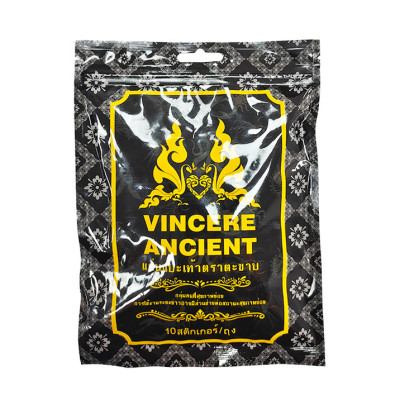 Miếng dán thải độc bàn chân Thái Lan VINCERE ANCIENT Foot - 1 túi 10 gói