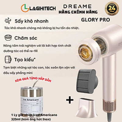 Mấy Sấy Tóc Dreame Hair Glory Pro Bản Quốc Tế (Bảo Hành 24 Tháng)- Hàng Chính Hãng