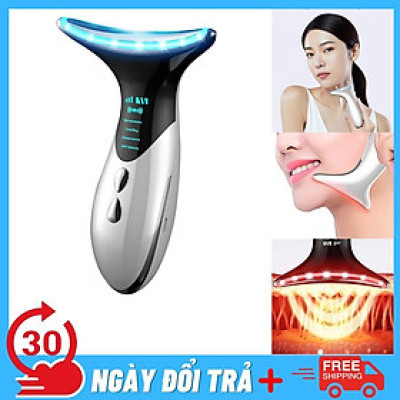Máy nâng cơ mặt, Giảm nhăn, Tăng sinh collagen, Công nghệ Nhật Bản Cổ thiên nga DRU - Hàng Chính Hãng