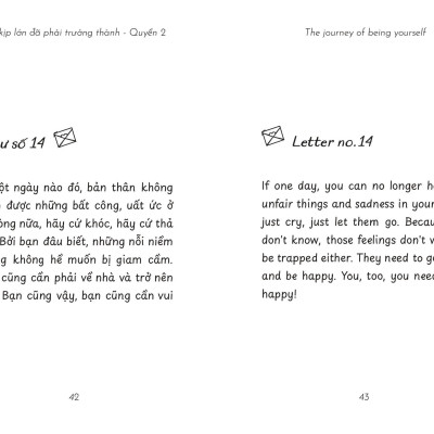 Combo 5 sách song ngữ Việt - Anh: Youth +  Summer + A Hug + Grow Up + Being Yourself