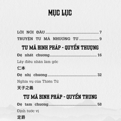 Sách - Tư Mã Binh Pháp - Tề Tư Mã - Diễn Nhương Tư - Tiên Phong Dịch