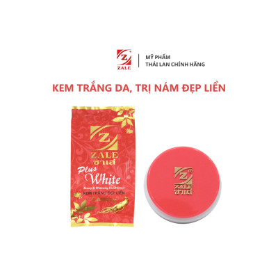 Kem Zale Đỏ 6G - trắng da, mờ nám - Bộ 04 HỦ