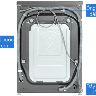 Máy giặt LG AI DD Inverter 9 kg FV1409S4M - Hàng chính hãng - Giao HCM và 1 số tỉnh thành